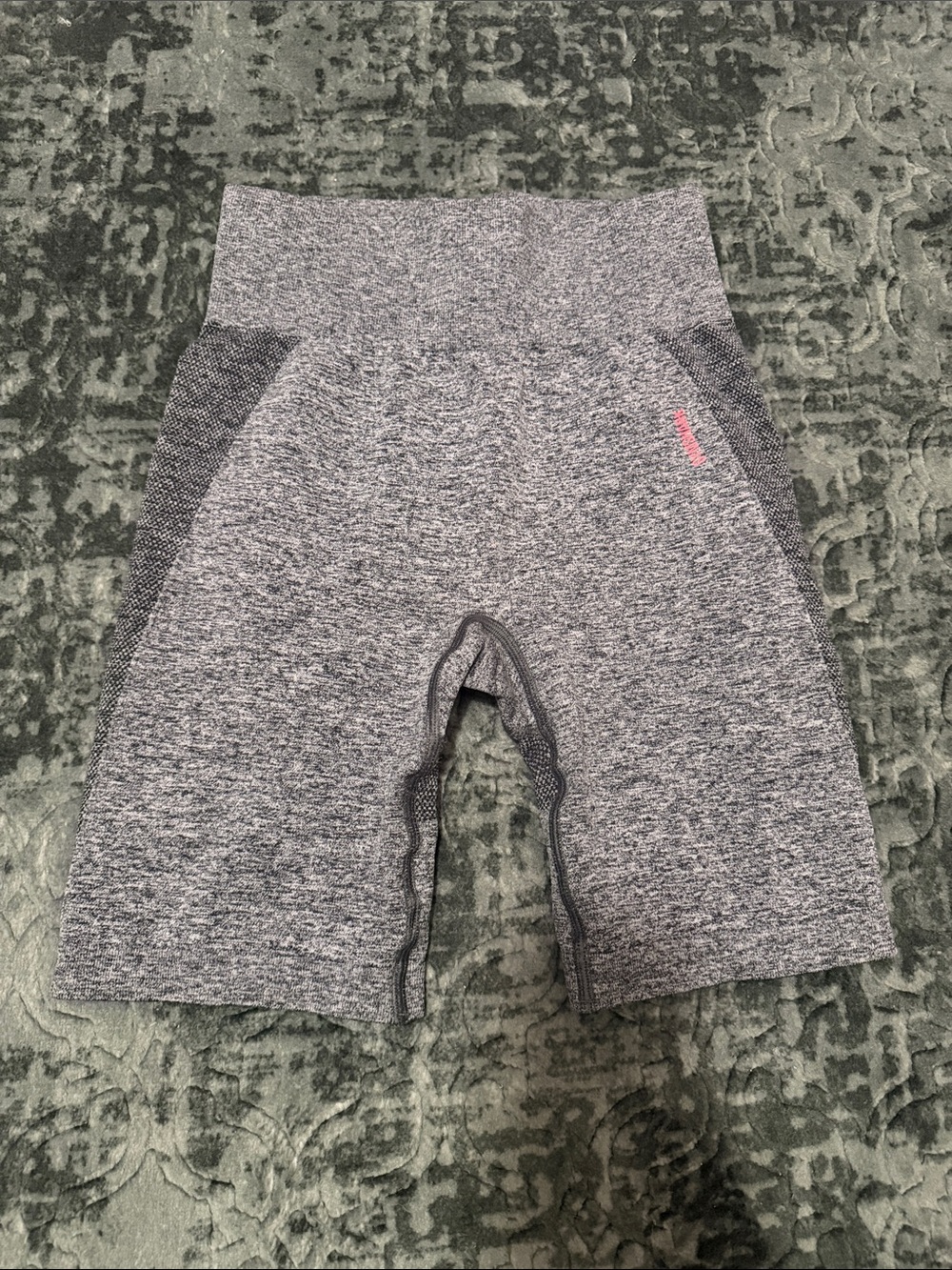 Gymshark Seamless Heather Gray Biker Shorts